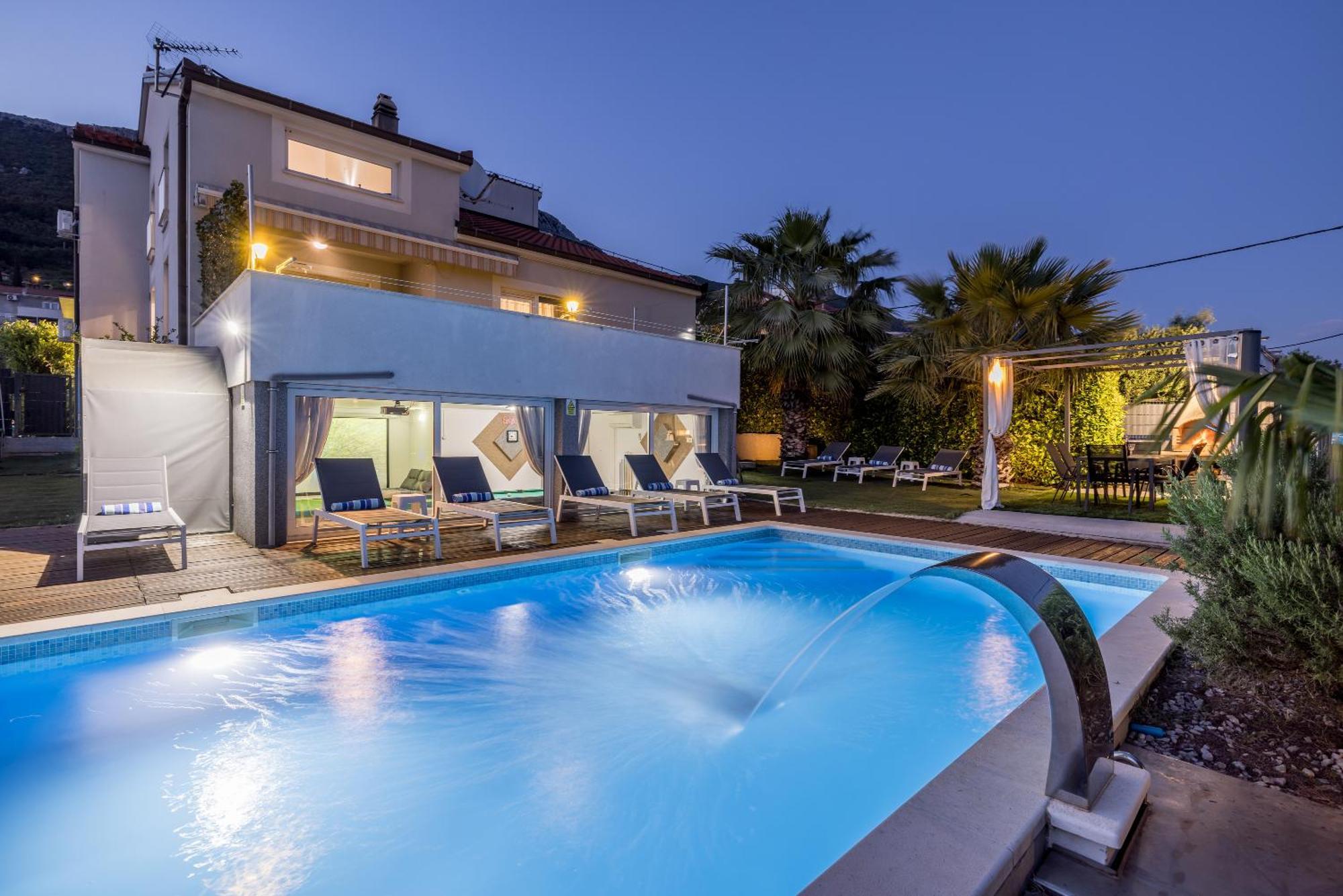 Sun Castle Holiday House Babic Kastel Stari Ngoại thất bức ảnh